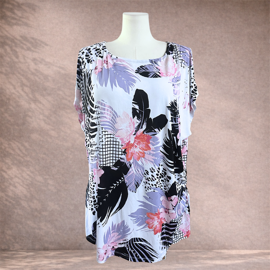 Millers Floral Tunic Top | Plus Size 22