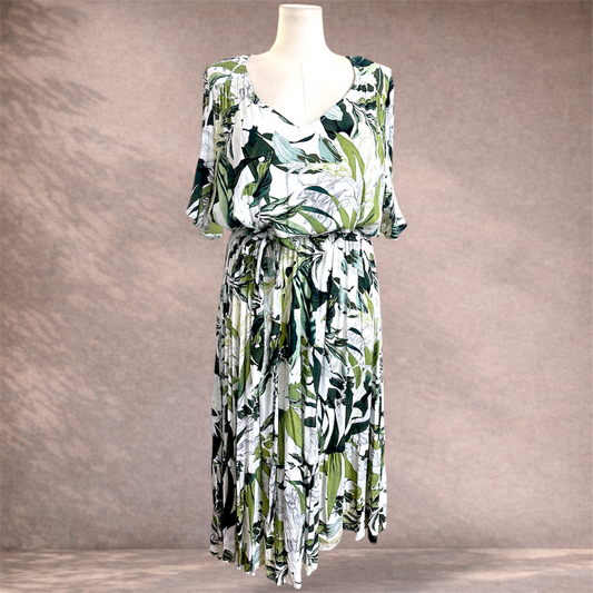 Autograph Botanical Maxi Dress | Plus Size 22 | New with tags